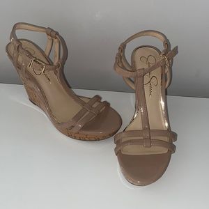 Jessisca Simpson Nude Wedges